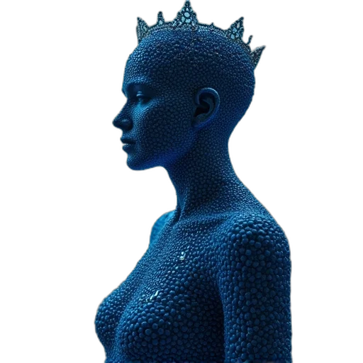 crown, dress, jewelry, robot transparent PNG cut-out