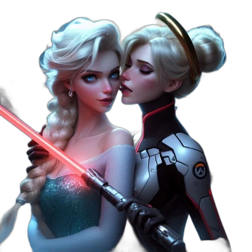 concept art, comic book art, 3d render, fantasy art transparent PNG cut-out