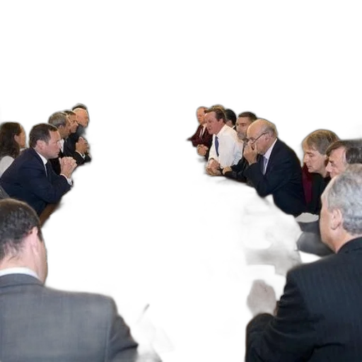 staff, furniture, group, people transparent PNG cut-out