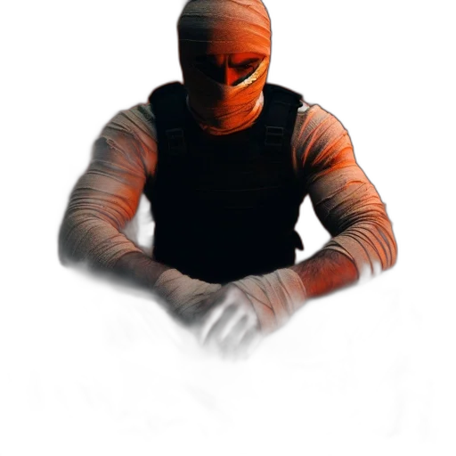 mask, robot, weapon, face transparent PNG cut-out