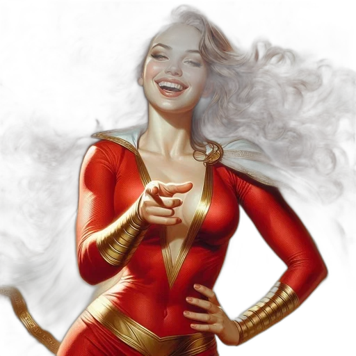 comic book art, concept art, fantasy art, photorealistic transparent PNG cut-out