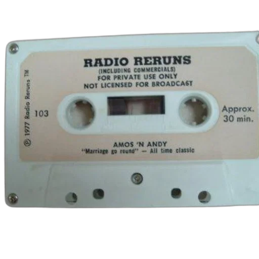 vintage, cassette, tape, titled transparent PNG cut-out
