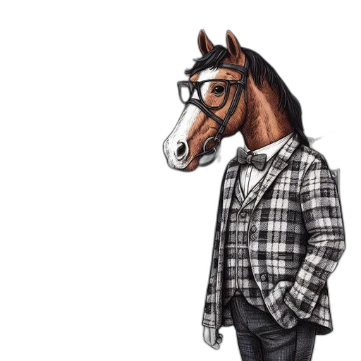 jacket, animal, hat, mask transparent PNG cut-out