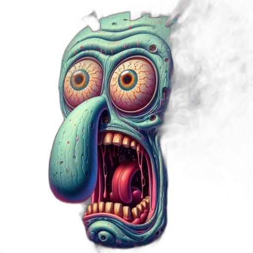 mask, face, creature, robot transparent PNG cut-out
