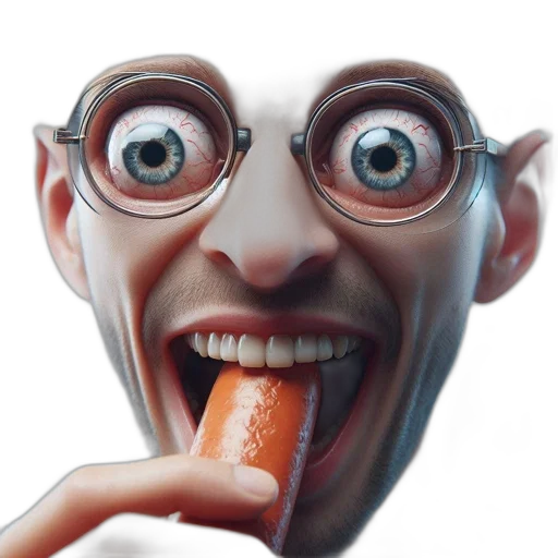 food, face, creature, staff transparent PNG cut-out
