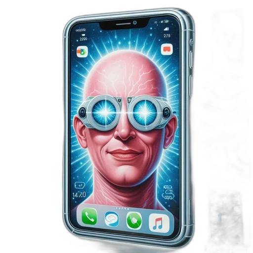 robot, face, mask, creature transparent PNG cut-out