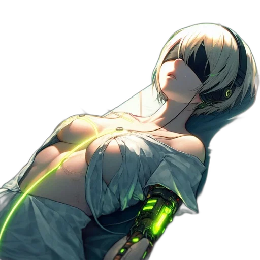 dress, robot, staff, jacket transparent PNG cut-out