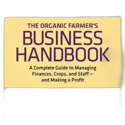 organic, farmer, business, handbook transparent PNG cut-out