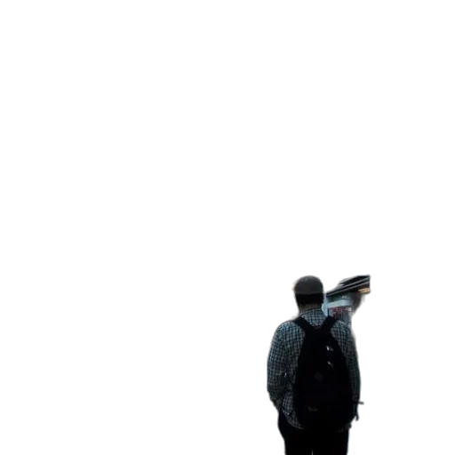 jacket, staff, robot, umbrella transparent PNG cut-out