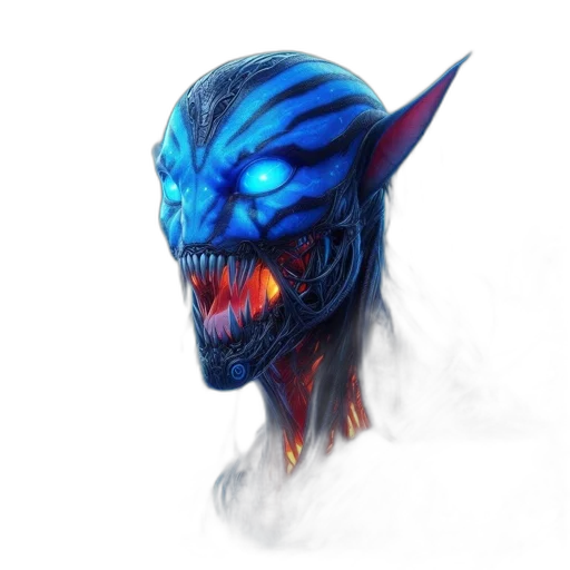 mask, dragon, creature, face transparent PNG cut-out