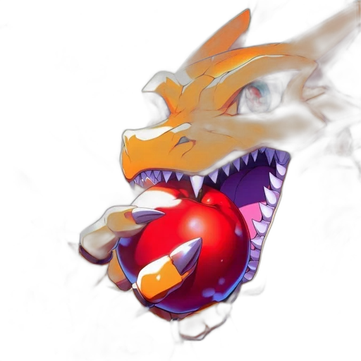 dragon, weapon, creature, concept art transparent PNG cut-out