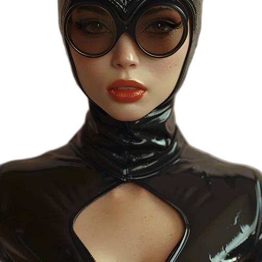 mask, face, hat, comic book art transparent PNG cut-out