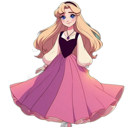 dress, staff, crown, pixel art transparent PNG cut-out