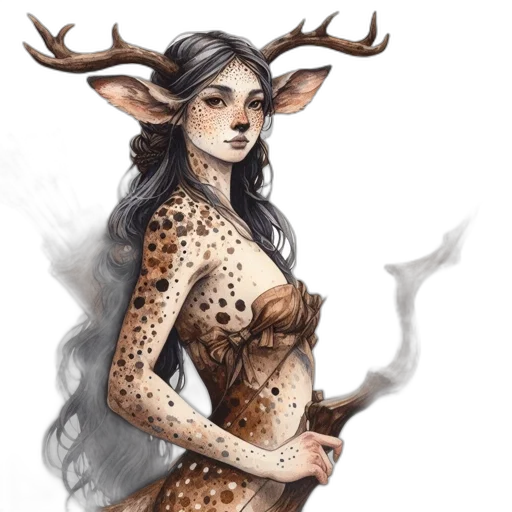 dress, fantasy art, concept art, watercolor transparent PNG cut-out