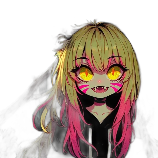 mask, face, creature, hair transparent PNG cut-out