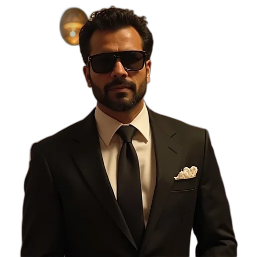 staff, jacket, cartoon, bodyguard transparent PNG cut-out