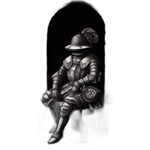 jacket, hat, staff, face transparent PNG cut-out
