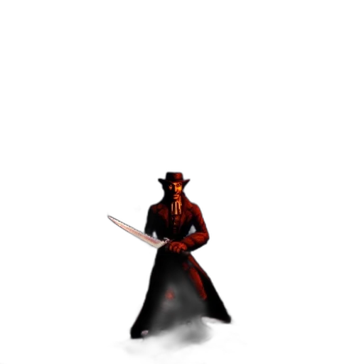 staff, sword, weapon, hat transparent PNG cut-out