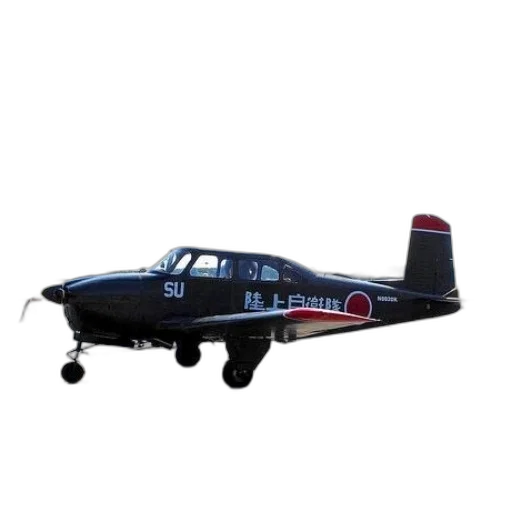 3d render, black, airplane, letters transparent PNG cut-out
