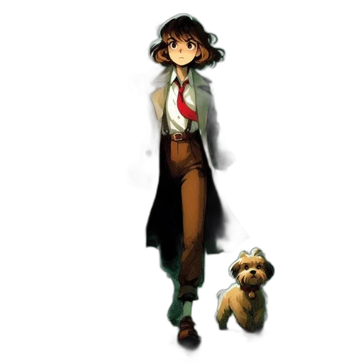 staff, animal, concept art, pixel art transparent PNG cut-out