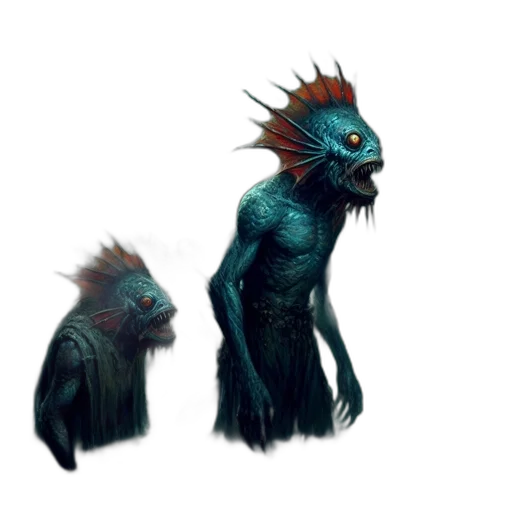 creature, dragon, animal, hair transparent PNG cut-out