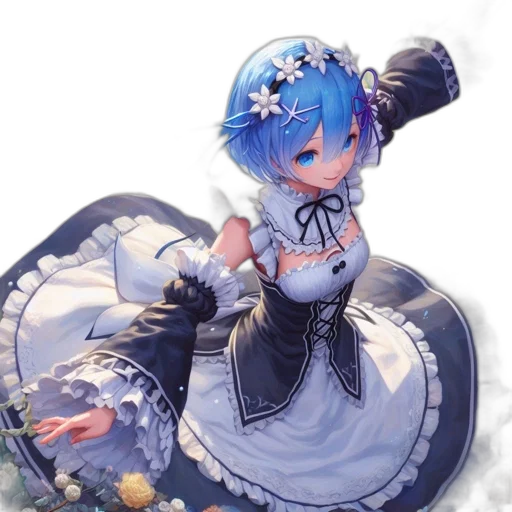 dress, staff, robot, weapon transparent PNG cut-out