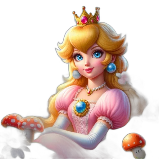 crown, dress, jewelry, staff transparent PNG cut-out