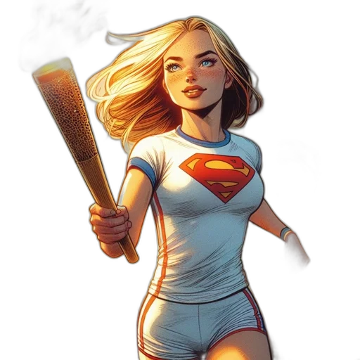 comic book art, concept art, fantasy art, cartoon transparent PNG cut-out