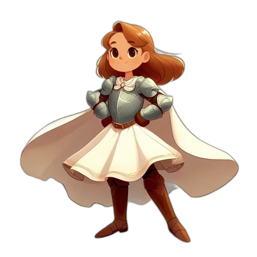dress, crown, staff, sword transparent PNG cut-out