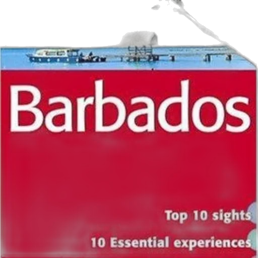 travel, guide, cover, barbados transparent PNG cut-out