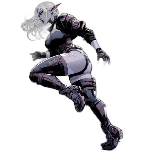 robot, weapon, creature, staff transparent PNG cut-out