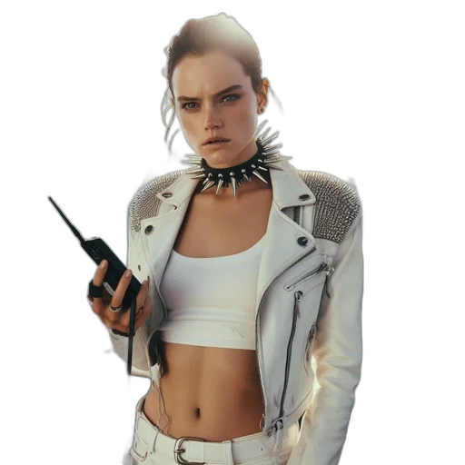 jacket, staff, weapon, concept art transparent PNG cut-out