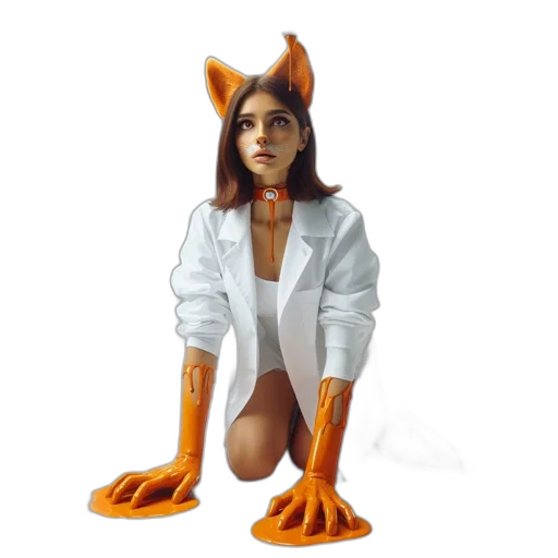 creature, animal, mask, robot transparent PNG cut-out