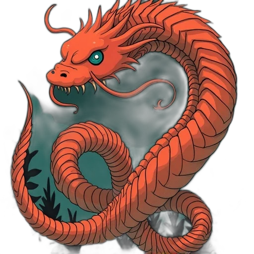 dragon, creature, mask, animal transparent PNG cut-out