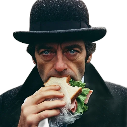 hat, food, face, animal transparent PNG cut-out