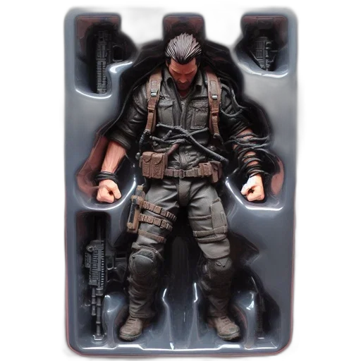 3d render, concept art, cyberpunk, image transparent PNG cut-out