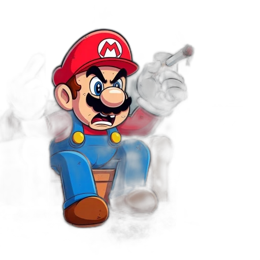 mask, weapon, hat, 3d render transparent PNG cut-out