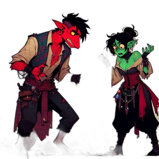 concept art, fantasy art, pixel art, comic book art transparent PNG cut-out
