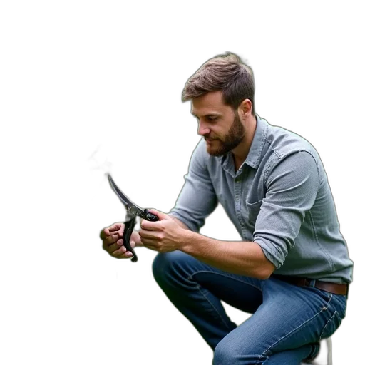 staff, weapon, sword, hair transparent PNG cut-out