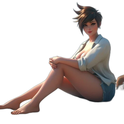 dress, jacket, staff, creature transparent PNG cut-out