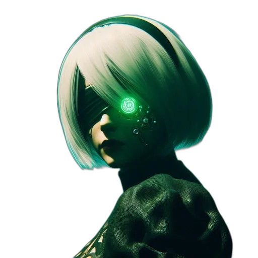 mask, face, robot, creature transparent PNG cut-out