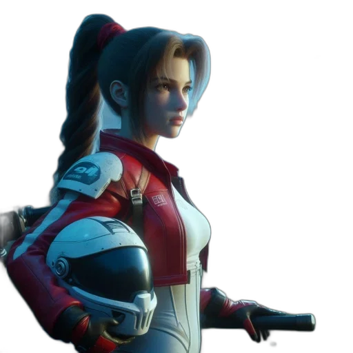 robot, jacket, staff, weapon transparent PNG cut-out