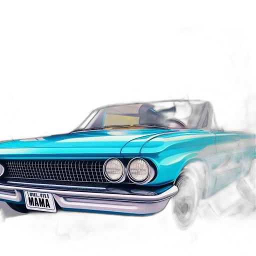 car, photorealistic, 3d render, concept art transparent PNG cut-out