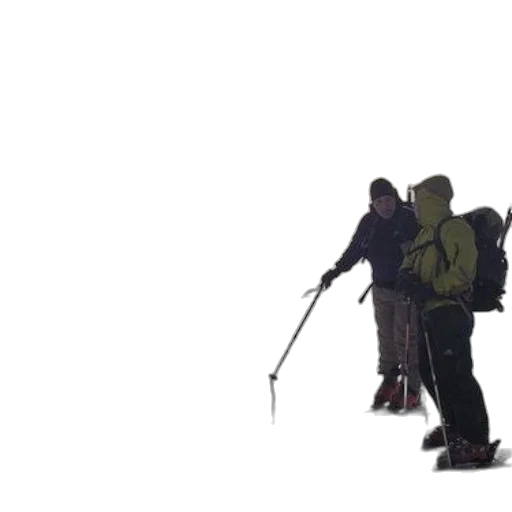 staff, jacket, umbrella, 3d render transparent PNG cut-out