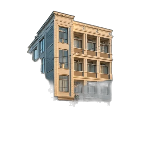 building, furniture, 3d render, concept art transparent PNG cut-out