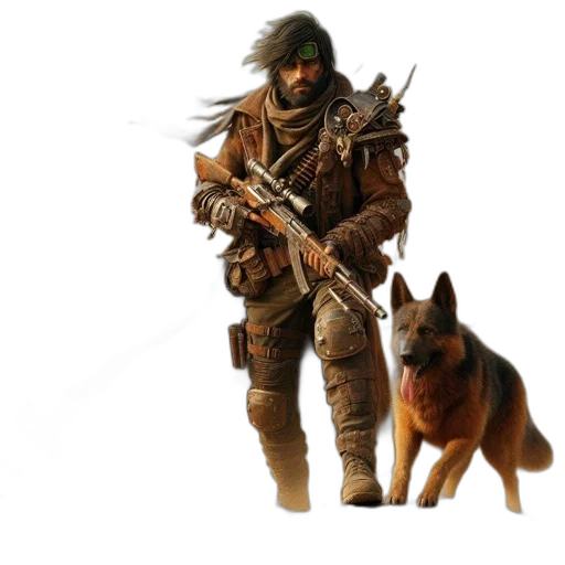 animal, weapon, staff, creature transparent PNG cut-out
