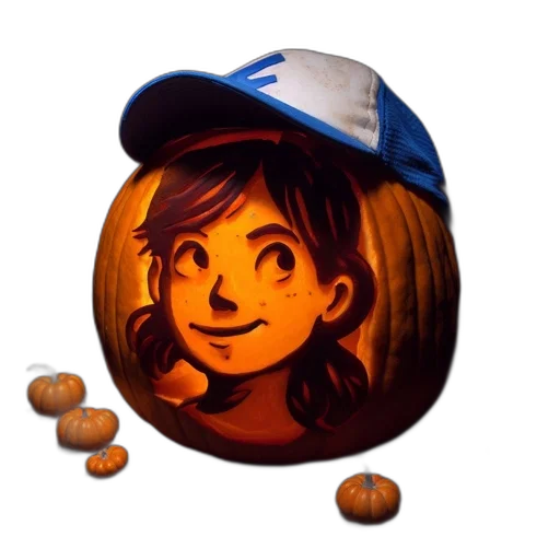 hat, face, pixel art, concept art transparent PNG cut-out