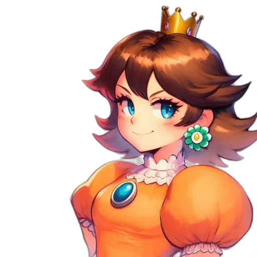 crown, dress, jewelry, staff transparent PNG cut-out