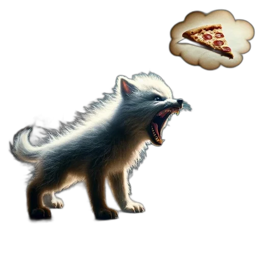 creature, food, animal, dragon transparent PNG cut-out