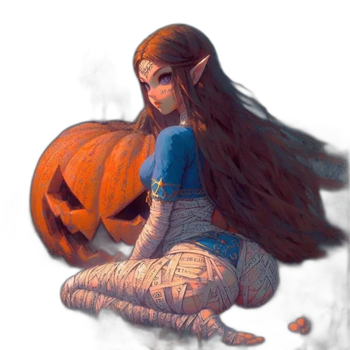 dress, fantasy art, concept art, pixel art transparent PNG cut-out